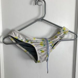 Jolyn Bikini Bottoms with Pineapple Print